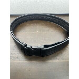 HERO'S PRIDE 2.125" BLACK DELUXE DUTY BELT  LOOP LINED 40"-46"